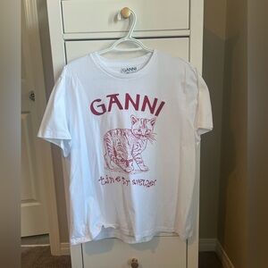 GANNI Future Heavy Jersey Relaxed T-shirt